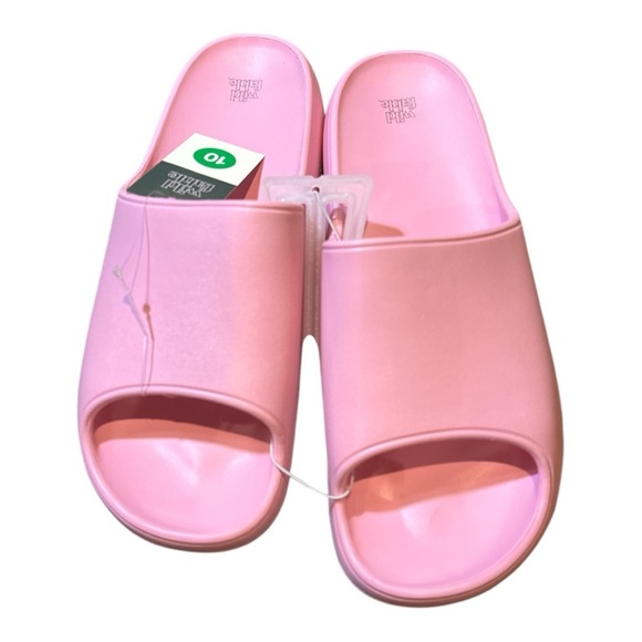 Wild Fable Women’s Slide Sandals – Pink – Size 10 - NWT - Picture 2 of 4